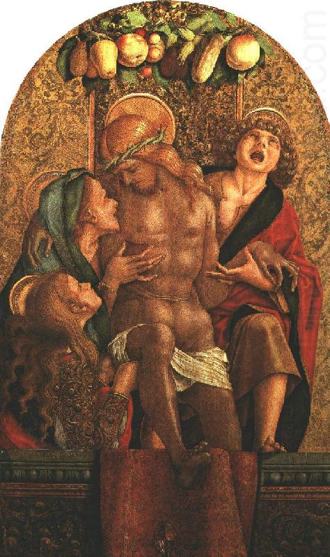 Lamentation over the Dead Christ fdg, CRIVELLI, Carlo